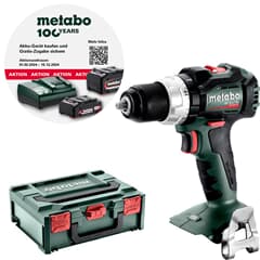 Metabo Akku Bohrschrauber BS 18 LT BL 18V ohne Akkus / Ladegerät im MetaBOX