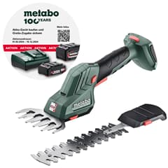 Metabo Akku Grasschere Strauchschere SGS 18 LTX Q 18 V ohne Akku/Ladegerät