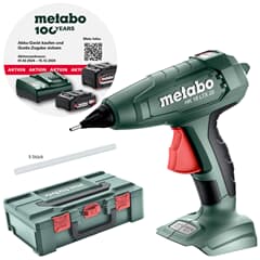 Metabo Akku Heißklebepistole HK 18 V LTX 20 Ø11 mm ohne Akku/Ladegerät metabox