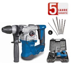 Scheppach DH1300PLUS SDS-Plus Bohrhammer Schlaghammer 1250W 5J+ Zubehör