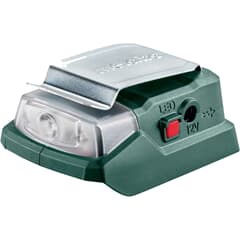 Metabo Akku Power Adapter 12 V LED USB PowerMaxx Solo ohne Akku/Ladegerät