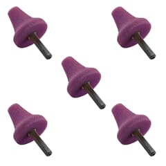 Flex Polierschwamm PK-V Violett 35 HEX 5 Stück, Kegelform 517.801