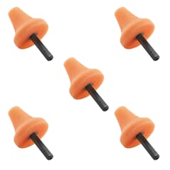 Flex Polierschwamm PK-O Orange 35 HEX 5 Stück, Kegelform 517.828