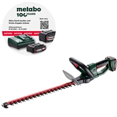 Metabo Akku-Heckenschere HS 18 LTX 55, 18 Volt, im Karton