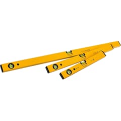 STABILA Classic Set Typ 70 Wasserwaagen Set 40 cm, 60 cm, 100 cm Aluminiumprofil