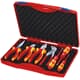 KNIPEX 00 21 15 Werkzeug-Box "RED" Elektro Set 2, 7-teilig
