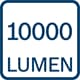 Bosch Akku-Baustellenlampe Baustrahler GLI 18V-10000 C Professional Solo Version