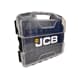 Sortimo JCB Sortimentskoffer Kleinteilekoffer W-BOXX102 mit Transparentem Deckel