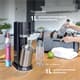 SodaStream DUO Titan Wassersprudler inkl. 3x Karaffe 3x PET Flaschen 2x Zylinder