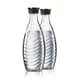 SodaStream Glaskaraffe Sixpack - 6x 0,6 L Wassersprudler Glasflasche - edel