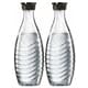 SodaStream Glaskaraffe Sixpack - 6x 0,6 L Wassersprudler Glasflasche - edel