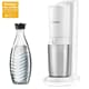SodaStream Crystal 2.0 Wassersprudler für Glaskaraffen, Weiß, Umsteiger Version
