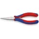 KNIPEX 35 52 145 Elektronik-Greifzange,  2-K, 145 mm, flach