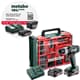 Metabo Akku Schlagbohrschrauber SB 18 L Set Mobile Werkstatt 18 V 2x2,0Ah Akkus