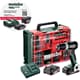 Metabo Akku Bohrschrauber BS 18 L BL Set Mobile Werkstatt 18 V + 2x2,0 Ah Akkus