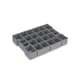 Sortimo Sortiments Kleinteile Koffer L-Boxx 102 schwarz mit Insetboxenset K3 + Deckelpolster
