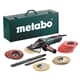 Metabo Elektronik-Flachkopf-Winkelschleifer WEVF 10-125 Quick Inox 1000W 125mm