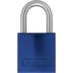 ABUS Vorhangschloss Aluminium 72LL/40 blau vs. Lock-Tag 1 Schlüssel