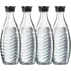 SodaStream Wassersprudler Crystal 2.0 inkl. 4x Glaskaraffen, 1x Co² Zylinder