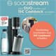 SodaStream Wassersprudler DUO Weiß mit 1 Karaffe & 1 PET-Flasche +1x CQC Zylinder