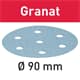 FESTOOL Schleifscheibe Granat STF D90/6 P320 GR/100 497372 Pack a 100 Stück