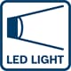 Bosch Akku-Baustellenlampe GLI 12 V-300 ohne Akkus / ohne Ladegerät
