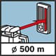 Bosch Rotationslaser GRL 500 HV inkl. LR50 , LB1, Halterung, Koffer 0601061B00