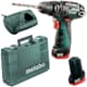 Metabo Akku Schlagbohrschrauber PowerMaxx SB Basic 10,8V 2x 2,0 Ah Li-Ion Akkus