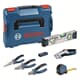 Bosch Handwerkzeug-Set 16tlg. Universalmesser Maßband Wasserwaage Zangenset