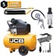 JCB Druckluft Kompressor AC50 8 bar 1,8 kW 50 Liter 257l/min inkl. Zubehör Set