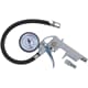 JCB Druckluft Reifenfüller Alu-Druckguß 0-10 Bar mit Manometer & Schnellkupplung
