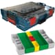 Sortimo Systemkoffer L-Boxx 102 Ozeanblau, transparenter Deckel + Insetboxen G3