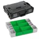 Sortimo Sortiments Kleinteile Koffer L-Boxx 102 schwarz mit Insetboxenset D3 + Deckelpolster