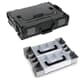 Sortimo Sortiments Kleinteile Koffer L-Boxx 102 schwarz mit Insetset Mini L-Boxx + Deckelpolster