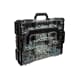 Sortimo Systemkoffer L-Boxx 102 schwarz mit transparentem Deckel + Inset Mini L-Boxx