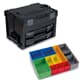 Sortimo Systemkoffer LS-Boxx 306 schwarz mit i-Boxx 72 + LS-Tray + Insetboxenset H3