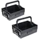 Sortimo Werkzeugkoffer Systemkoffer LT-Boxx 170 2er Set schwarz passend zu Bosch