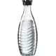 SodaStream Glaskaraffe Duopack - 2x 0,6 L Wassersprudler Glasflasche - edel