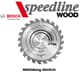 Bosch HM Sägeblatt Speedline Wood 150x20 mm Z=18