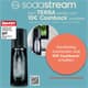 SodaStream Terra Wassersprudler Promopack inkl. 3x FUSE PET-Flaschen in weiß
