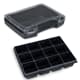 Sortimo Sortiments Kleinteile Koffer i-Boxx 72 schwarz mit 12 Fach Kleinteileinlage
