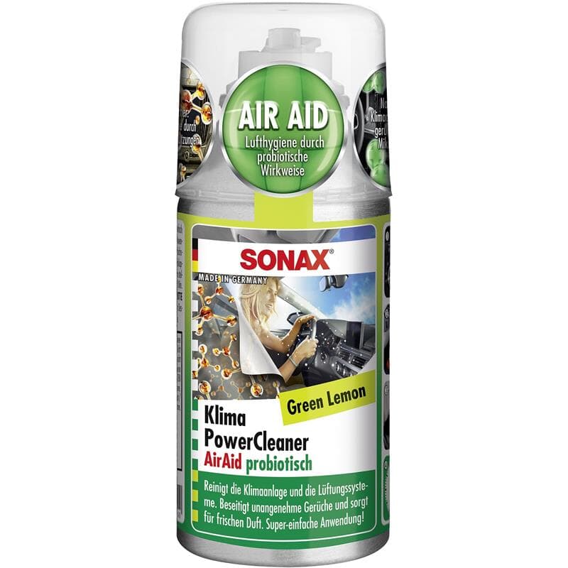 SONAX Klima Power Cleaner 150ml Green Lemon Desinfektions Reiniger Lefeld  Werkzeug