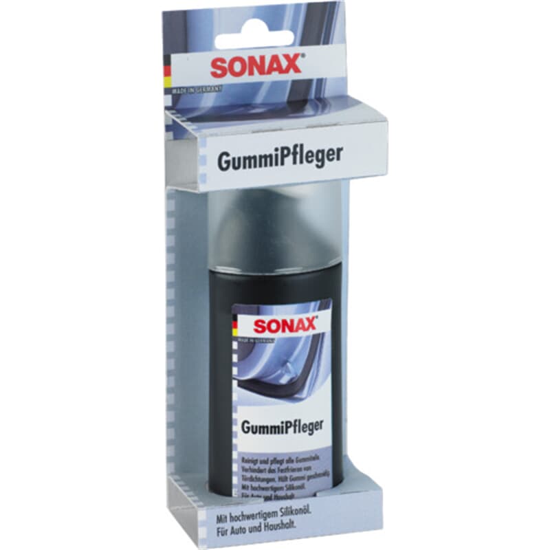 SONAX Gummi Pfleger 100ml für Türdichtungen, Fußmatten mit  Schwammapplikator Lefeld Werkzeug