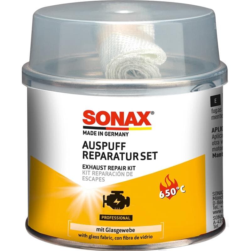 SONAX Auspuff Reparatur Set 200ml Paste Asbestfrei + hitzebeständig Lefeld  Werkzeug