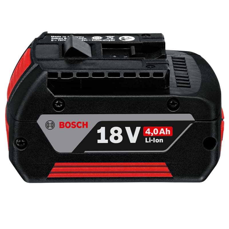 18 Bosch 4.0Ah 18 GBA Starter-Set: V-40 18V Lefeld GAL V x Werkzeug Akku Akku Professional + 2 Ladegerät