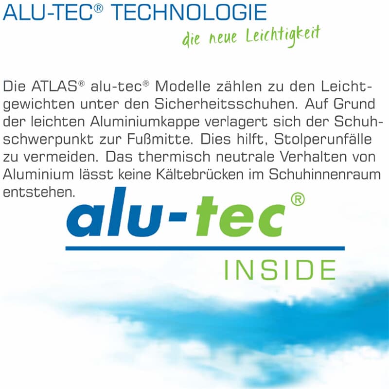 Atlas Sicherheitsschuhe SL 805 XP 2.0 blue ESD S3 Arbeitsschuhe mit Alu  Kappe Lefeld Werkzeug