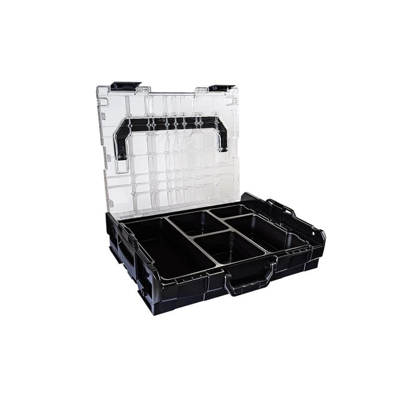 Sortimo W-BOXX 102 6100000371 Boîte à outils vide noir, transparent -  Conrad Electronic France
