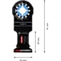 Bosch EXPERT Strarlock Tauchsägeblatt MetalMax AIZ 32 AIT 40 x 32 mm