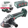 Metabo 18-Volt Akku Winkelschleifer W 18 L BL 9-125 Solo metaBOX 165 L