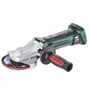 Metabo Akku-Flachkopf-Winkelschleifer WF 18 LTX 125 Quick 18V Solo